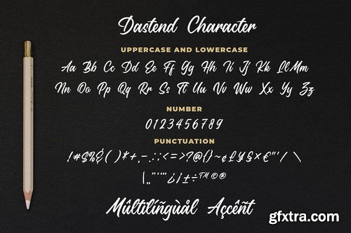 Dastend - Trendy Script Typeface