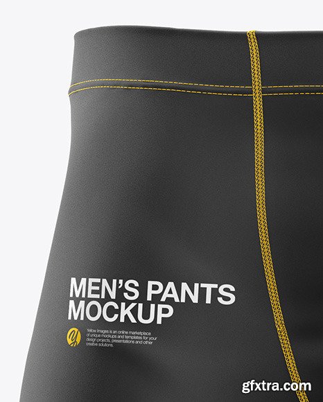 Men\'s Pants Mockup - Front View 48730