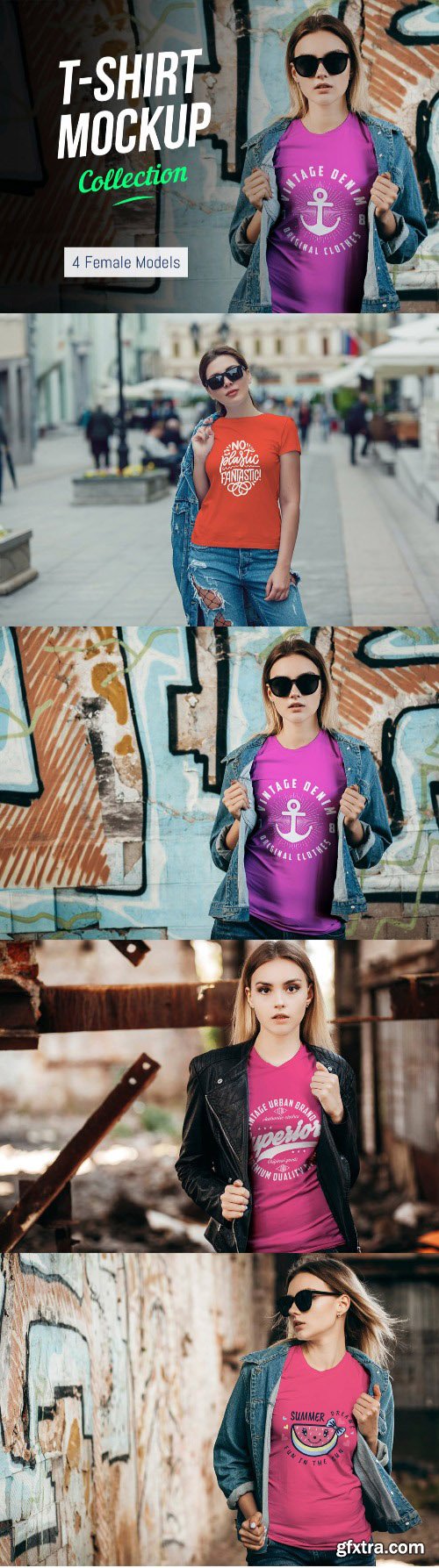 T-Shirt Mockup Collection 02