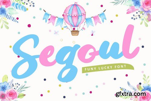 Segoul Lucky Funny Font