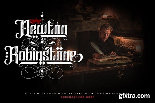 FireFlight Blackletter Modern Font