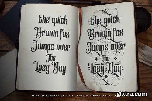 FireFlight Blackletter Modern Font