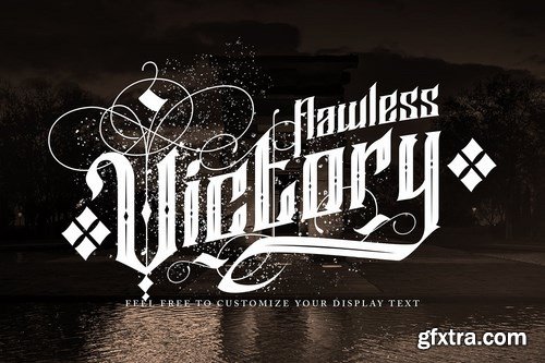 FireFlight Blackletter Modern Font