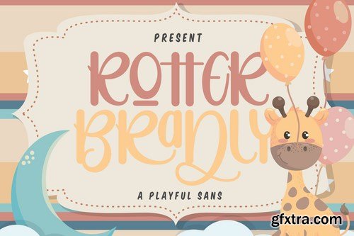 Rotter Bradly A Playful Sans