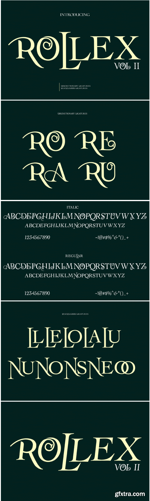 Rollex II Font