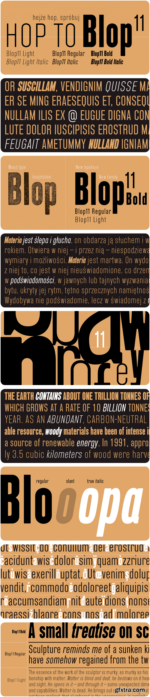 Blop11 Font Family