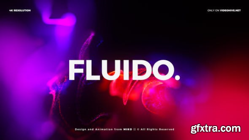 VideoHive Particles Titles 4K - Fluido 23873654