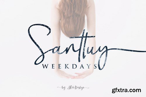 Weekdays Santtuy Font