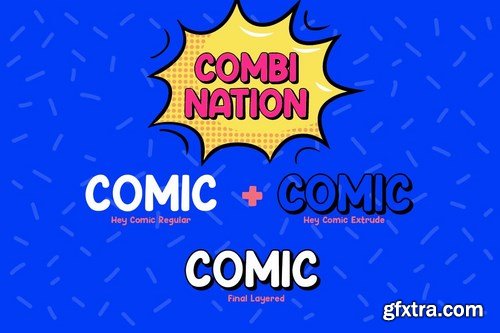 Hey Comic Font