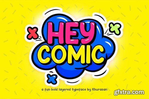 Hey Comic Font