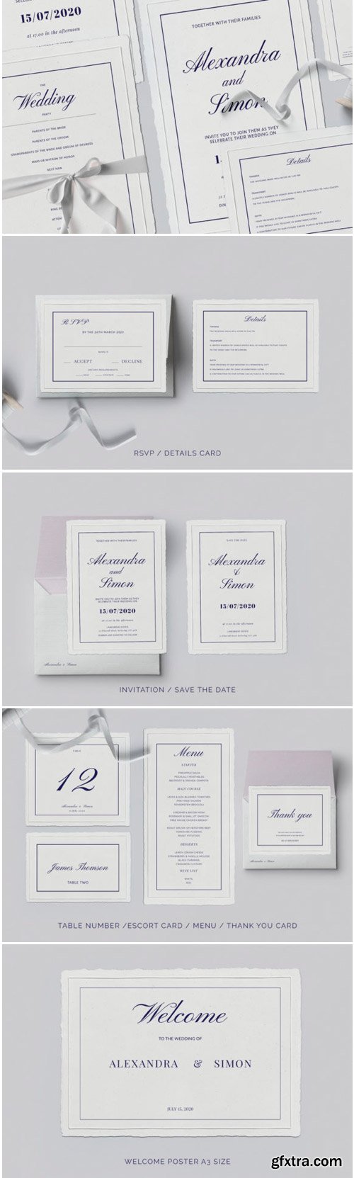 This is an Invitation Wedding Template Suite 1771790