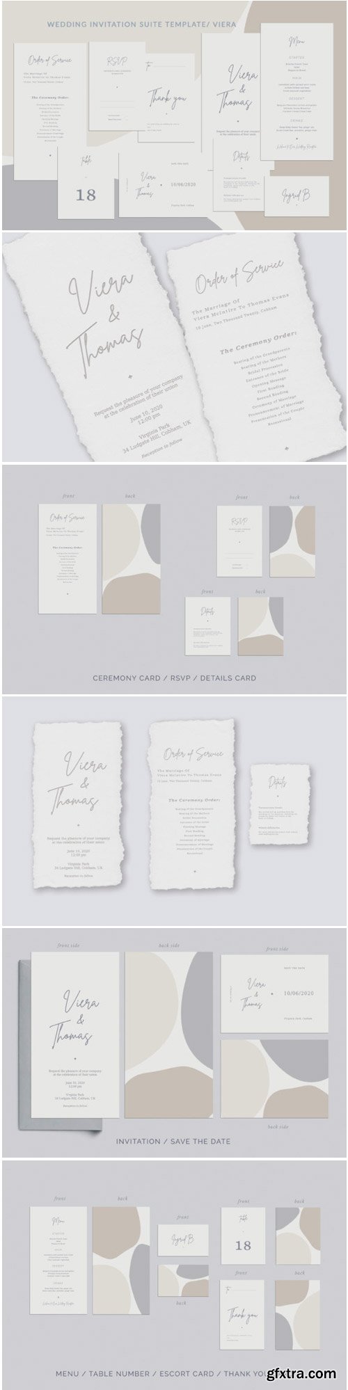 Wedding Invitation Suite Viera 1771819