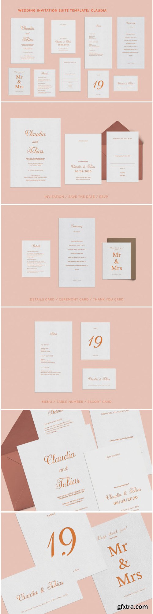 Wedding Invitation Suite Claudia 1771812