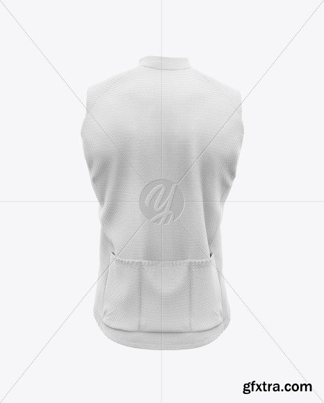 Men’s Cycling Wind Vest Mockup 48805