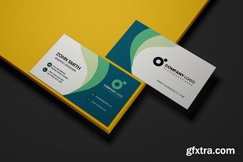 Business Card Template V-1