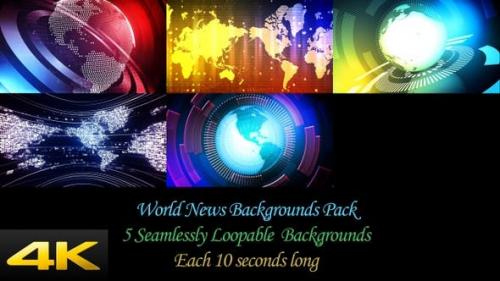 Udemy - World News Backgrounds Pack