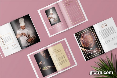 Gummy - Cooking Book Magazine Template