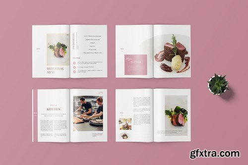 Gummy - Cooking Book Magazine Template