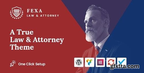 ThemeForest - Fexa v1.0.0 - Lawyer & Attorney WordPress Theme - 24014666