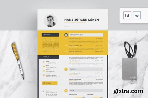 CV Resume by Creativity-Design