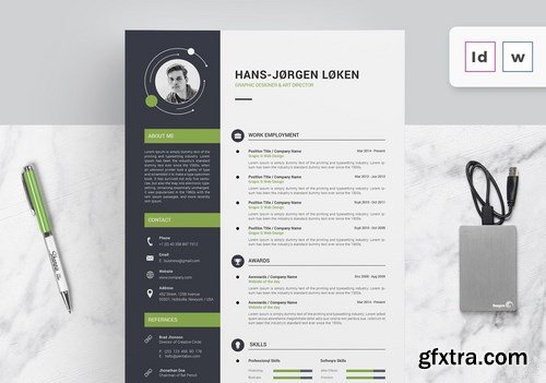 CV Resume by Creativity-Design