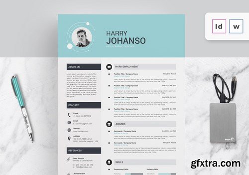 CV Resume by Creativity-Design