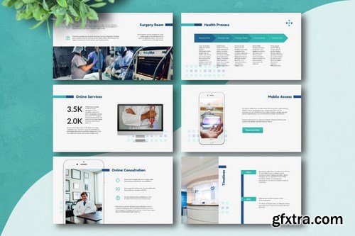 MEDIXO - Medical Powerpoint Google Slides and Keynote Templates