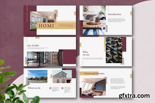 HOMI - Real Estate Powerpoint Google Slides and Keynote Templates