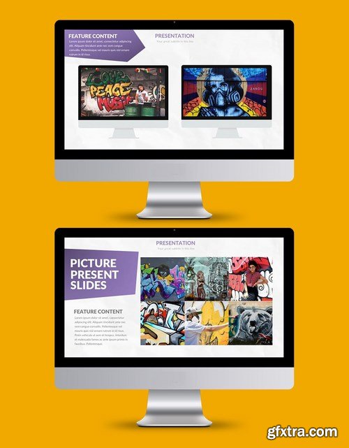 Violet - Powerpoint and Keynote Templates