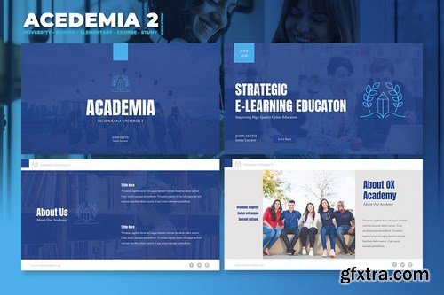 Academia - University School Powerpoint Template