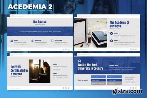 Academia - University School Powerpoint Template