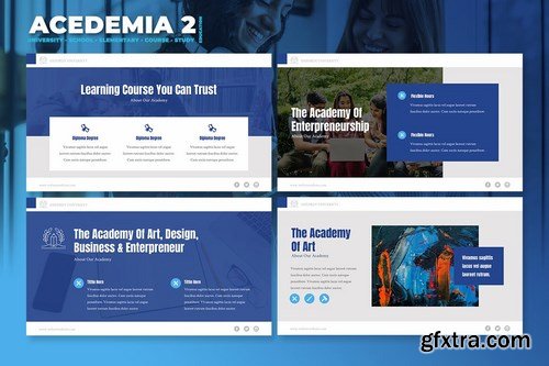 Academia - University School Powerpoint Template