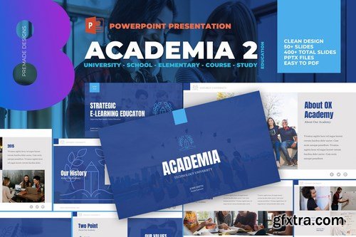 Academia - University School Powerpoint Template