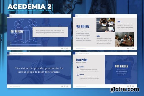 Academia - University School Powerpoint Template