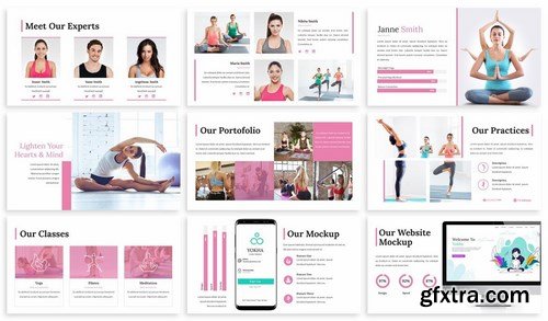 Yokha - Yoga Powerpoint Template