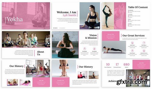 Yokha - Yoga Powerpoint Template