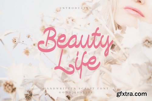 Beauty Life - Romantic Handwritten Script