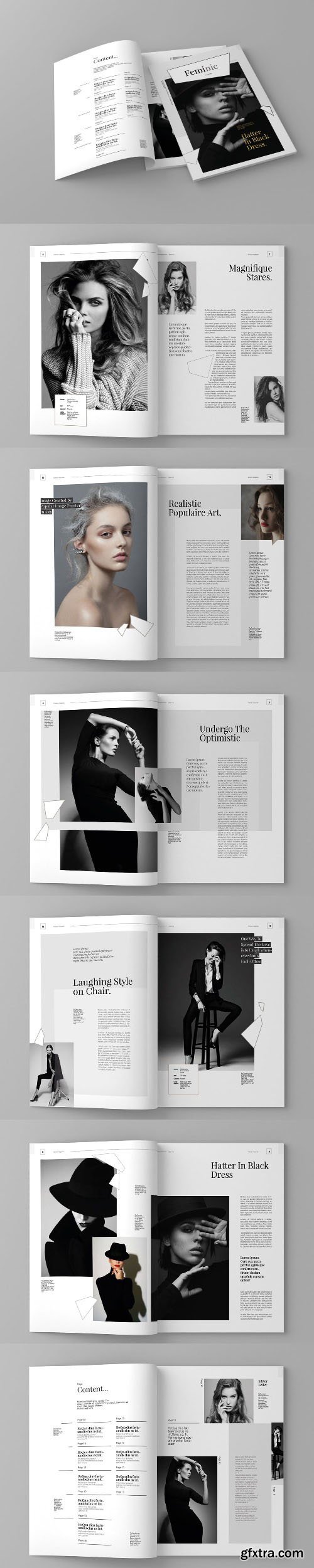 Feminic - Magazine Template