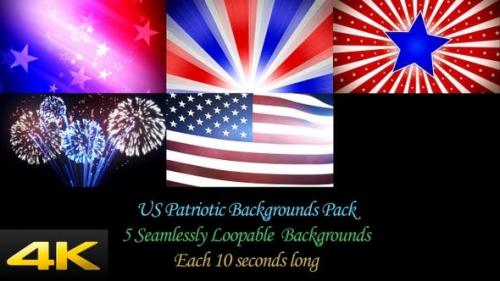 Udemy - US Patriotic Backgrounds Pack