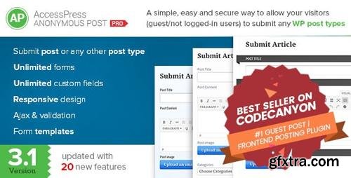 CodeCanyon - AccessPress Anonymous Post Pro v3.2.6 - 9160446