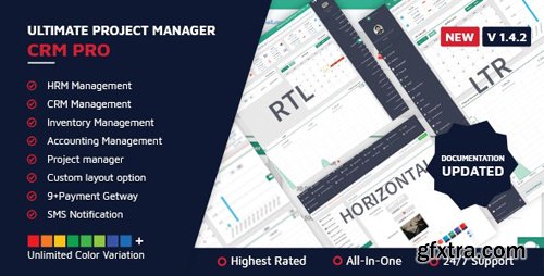 CodeCanyon - Ultimate Project Manager CRM PRO v1.4.2 - 16292398 - NULLED