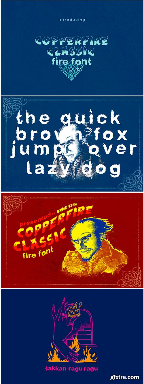 Copperfire Font