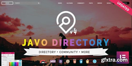 ThemeForest - Javo Directory v4.0.9 - WordPress Theme - 8390513