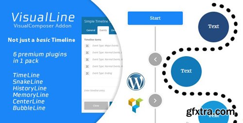 CodeCanyon - Visual Line WordPress Timeline Plugin v2.0.2 - 12147228