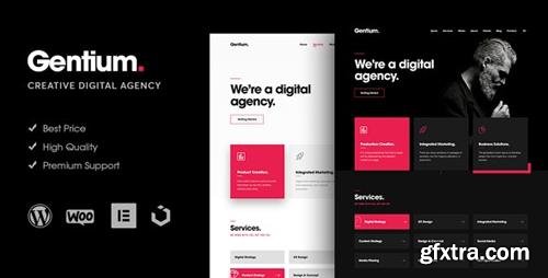 ThemeForest - Gentium v1.1.0 - A Creative Digital Agency WordPress Theme - 23271327