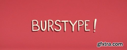 Burstype - Animated Typeface 1.3 for After Effects MacOS