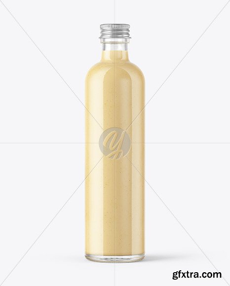 Banana Smoothie Bottle Mockup 48838