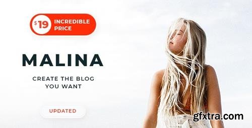 ThemeForest - Malina v1.3.7 - Personal WordPress Blog Theme - 23030474