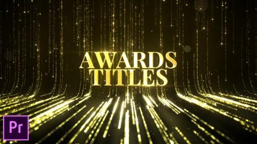 Udemy - Awards Titles - Premiere Pro