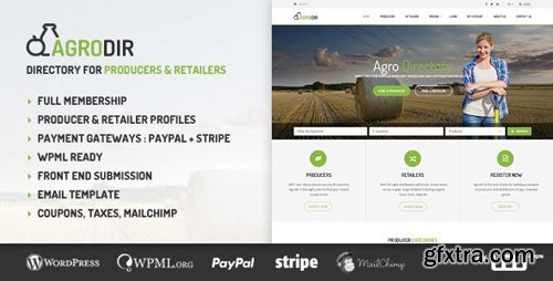 ThemeForest - Agrodir v1.1.2 - Directory for Producers & Retailers - 17273490